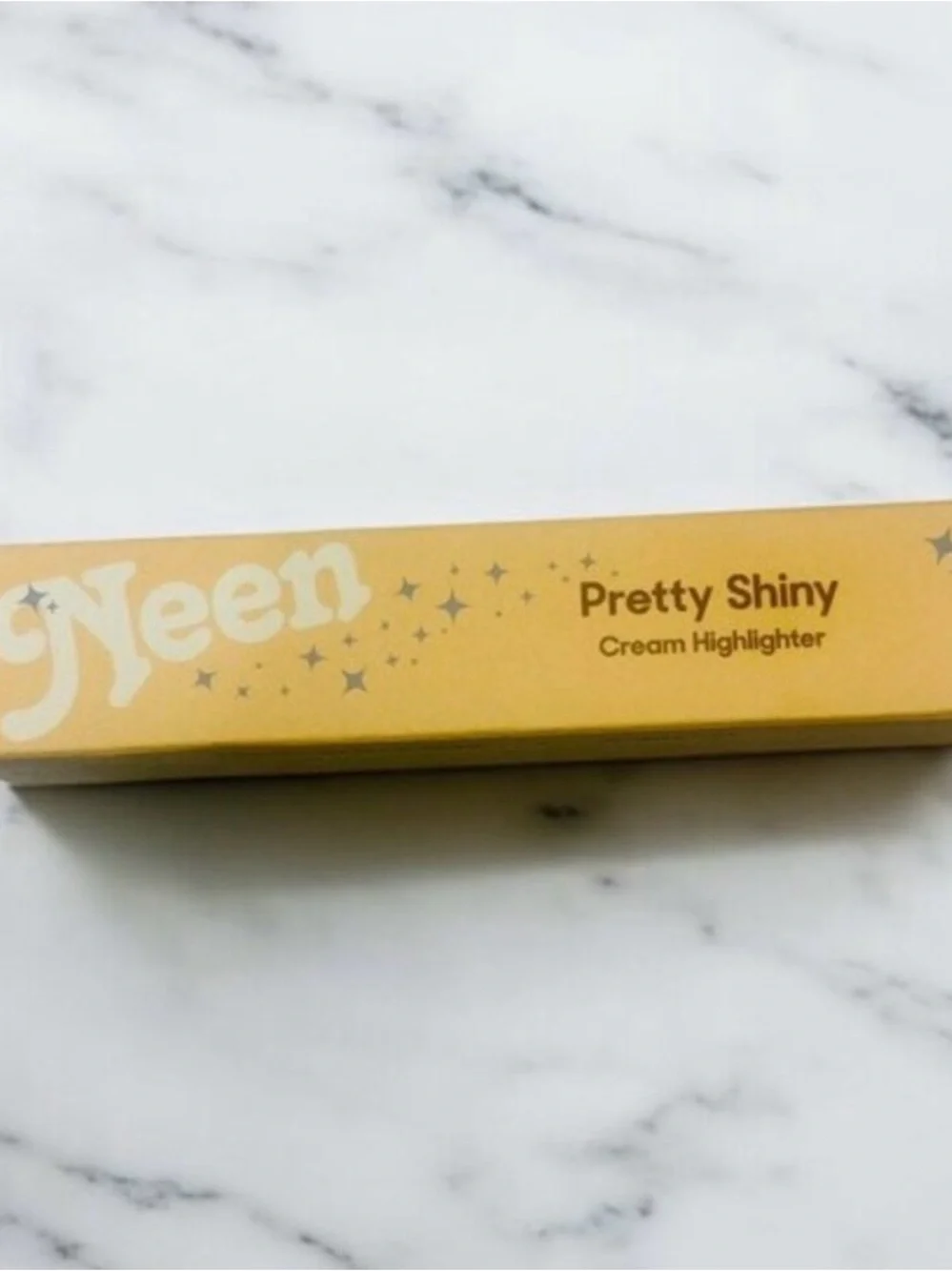 Neen Pretty Shiny Cream Highlighter Metta Gold Dewy High Shine Tube Brand New